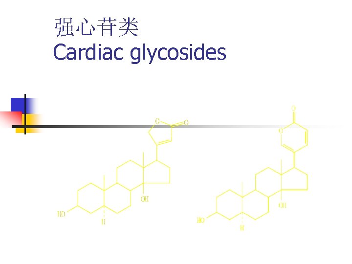 强心苷类 Cardiac glycosides 