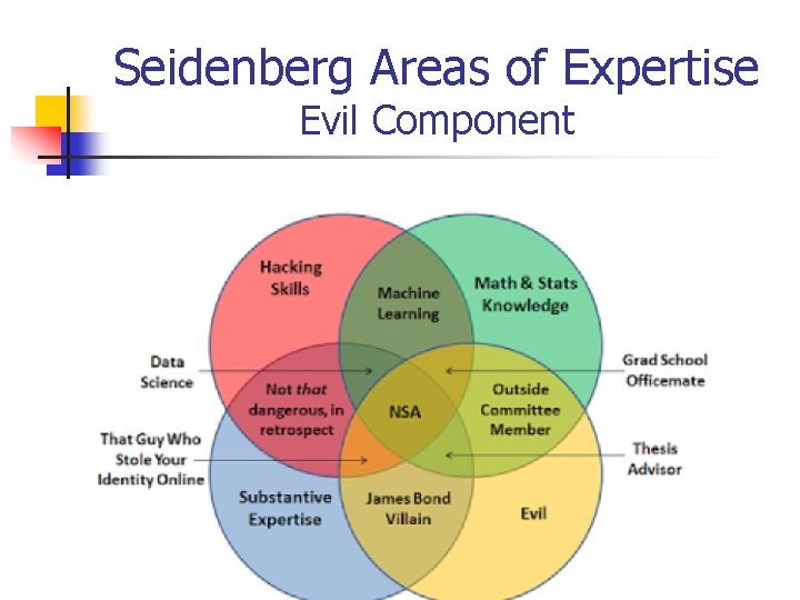 Seidenberg Areas of Expertise Evil Component 