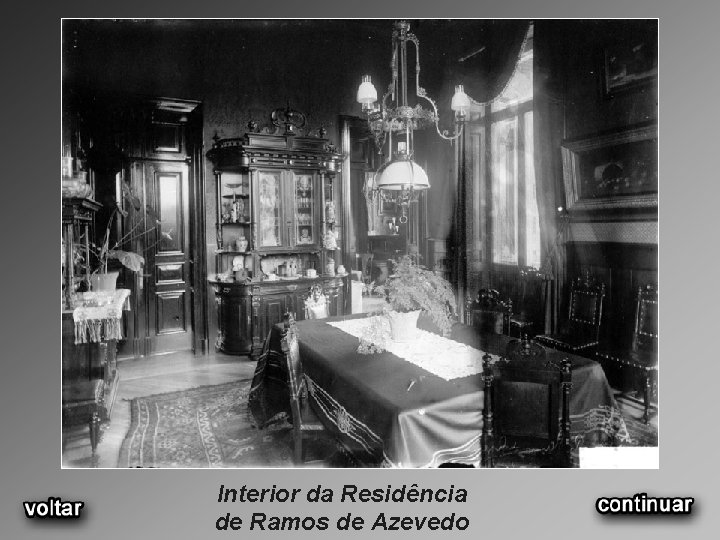 Interior da Residência de Ramos de Azevedo 