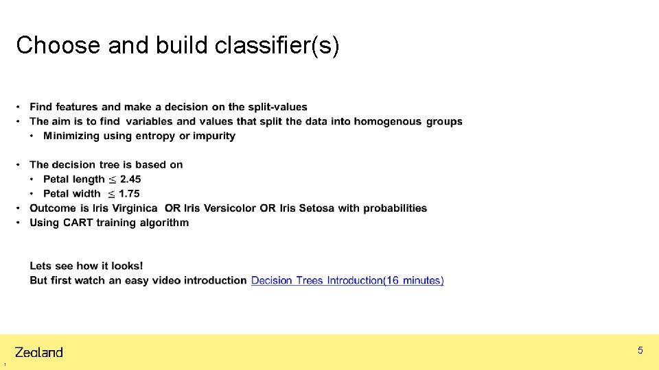Decision Trees The basics Michael Claudius Associate Professor