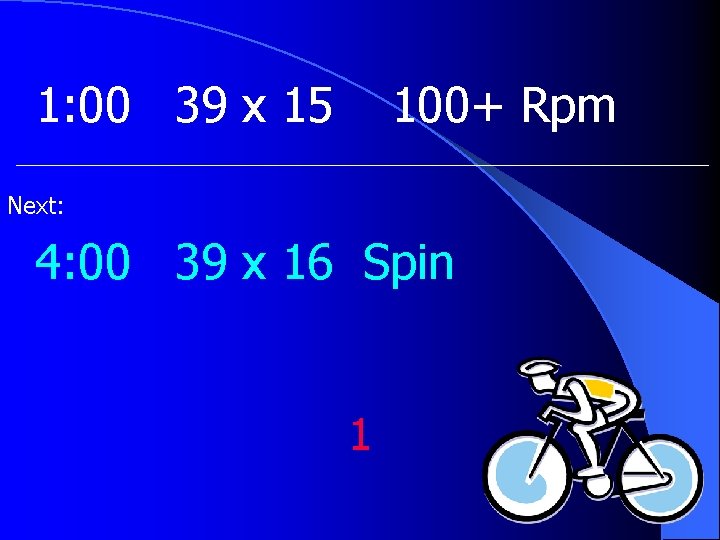 1: 00 39 x 15 100+ Rpm Next: 4: 00 39 x 16 Spin