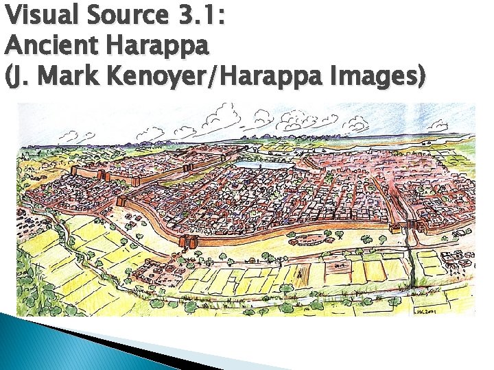 Visual Source 3. 1: Ancient Harappa (J. Mark Kenoyer/Harappa Images) 