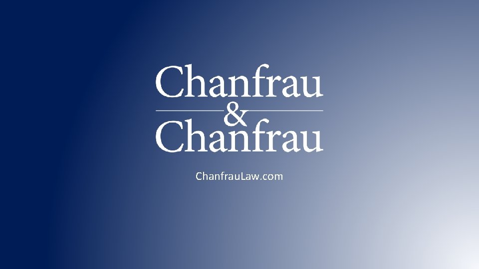 Chanfrau. Law. com 