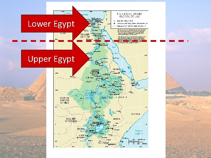 Lower Egypt Upper Egypt 