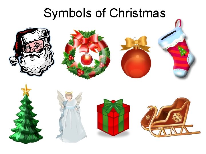 Symbols of Christmas 