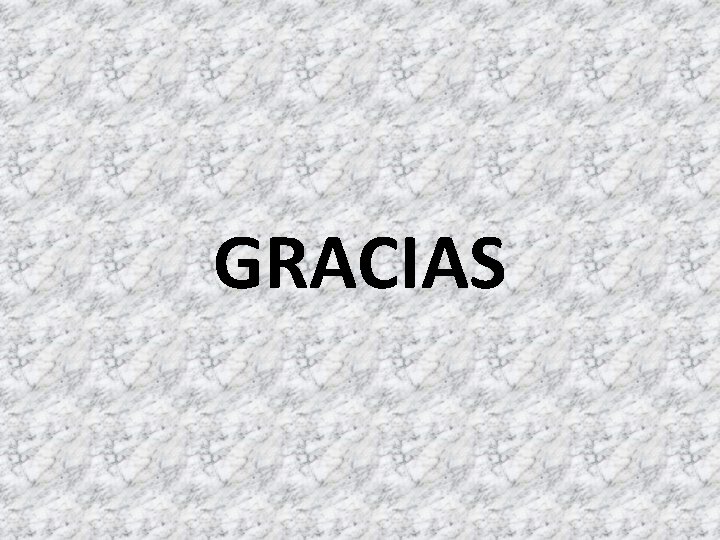 GRACIAS 