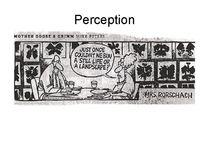 Perception 