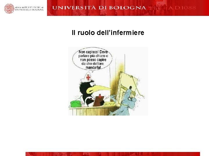 Il ruolo dell’infermiere 