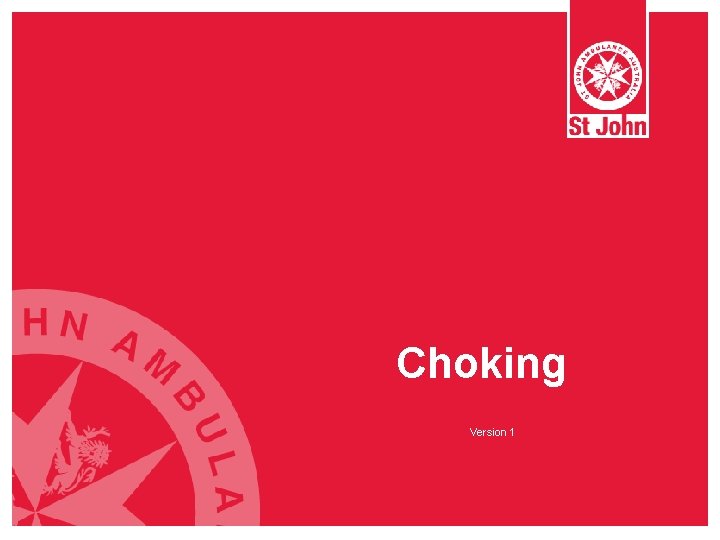 Choking Version 1 Choking Version 1