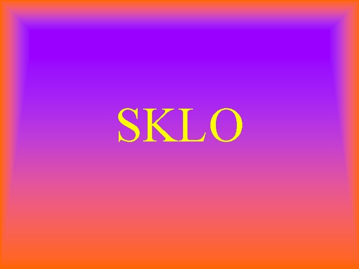 SKLO 