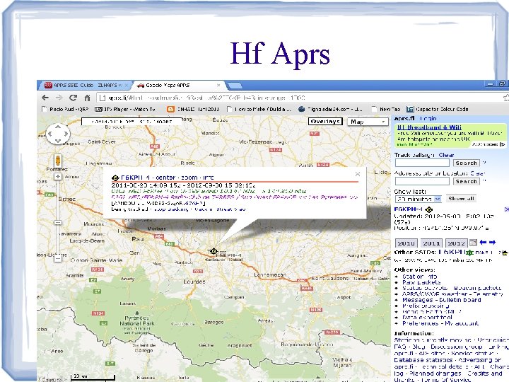 Hf Aprs 