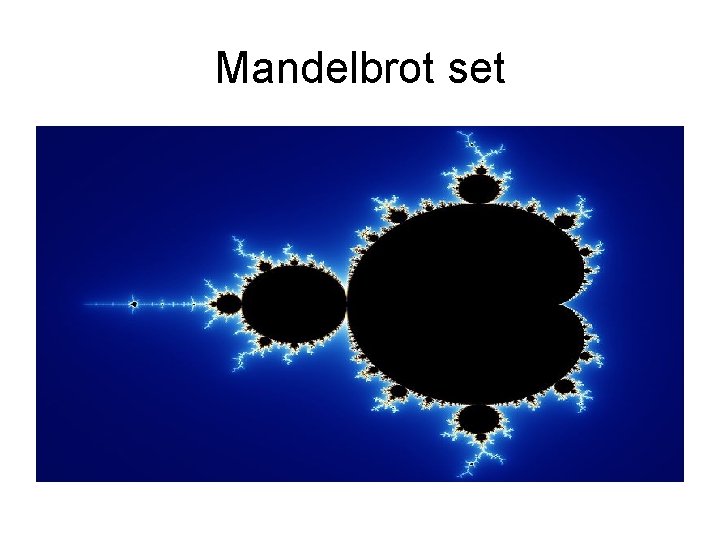 Mandelbrot set 
