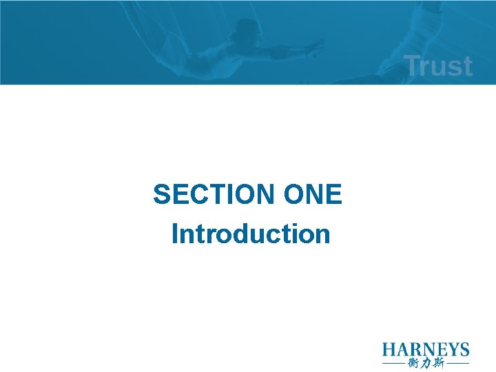 SECTION ONE Introduction SECTION ONE Introduction