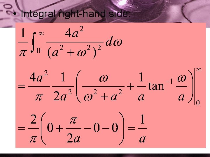  • Integral right-hand side: 19 