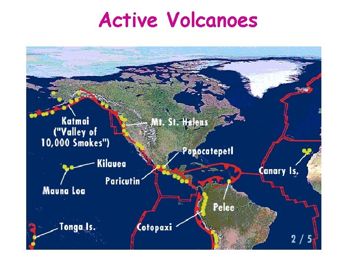 Active Volcanoes 