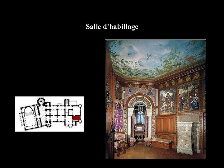 Salle d'habillage 