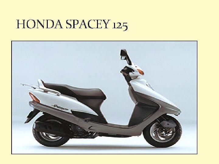 HONDA SPACEY 125 