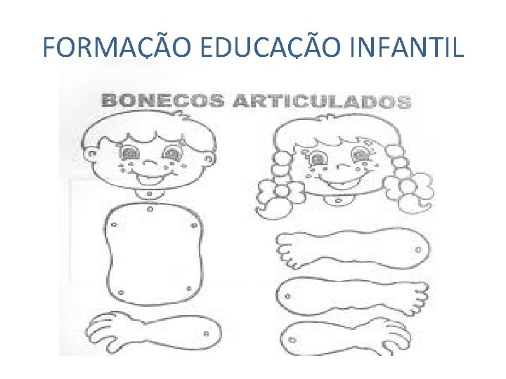 FORMAÇÃO EDUCAÇÃO INFANTIL 