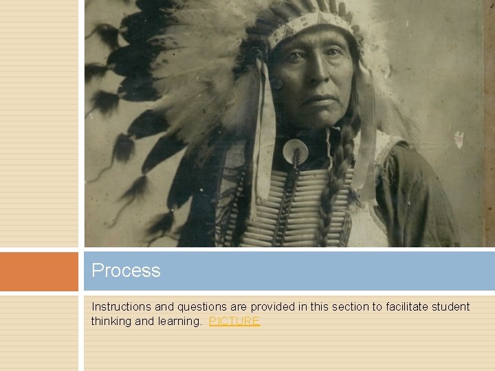 Process Instructions and questions are provided in this section to facilitate student thinking and