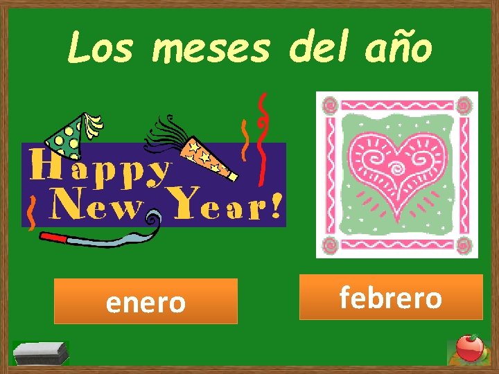 Los meses del año enero febrero Los meses del año enero febrero