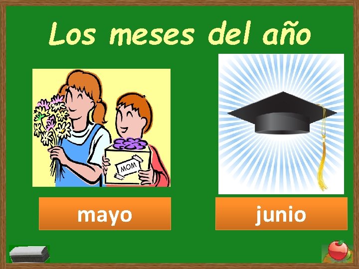 Los meses del año mayo junio Los meses del año mayo junio
