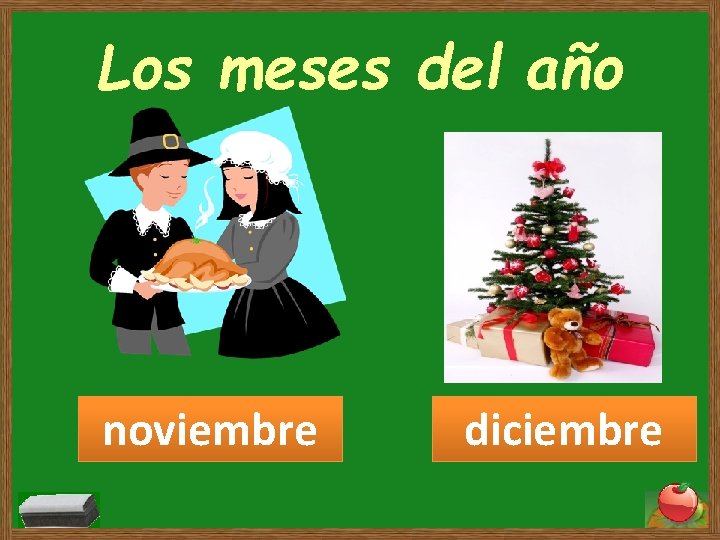 Los meses del año noviembre diciembre Los meses del año noviembre diciembre
