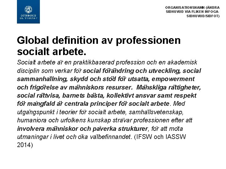 Mikro Makro Meso Socialt Arbete
