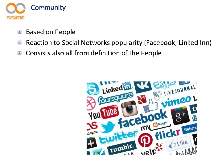 Community Based on People Reaction to Social Networks popularity (Facebook, Linked Inn) Consists also