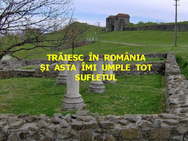 TRĂIESC ÎN ROM NIA ȘI ASTA ÎMI UMPLE TOT SUFLETUL 