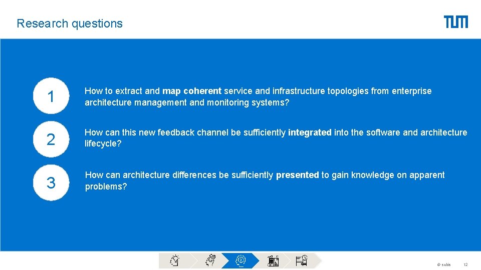Research questions 1 How to extract and map coherent service and infrastructure topologies from Research questions 1 How to extract and map coherent service and infrastructure topologies from