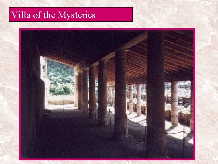 Villa of the Mysteries 