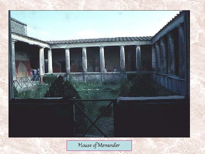 House of Menander 