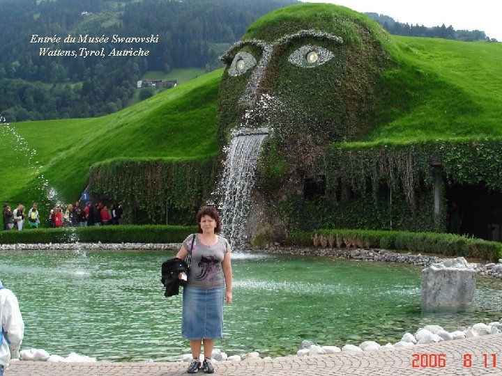 Entrée du Musée Swarovski Wattens, Tyrol, Autriche 