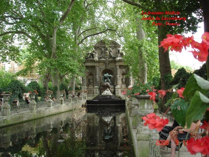 La fontaine Médicis Jardin du Luxembourg Paris , France 