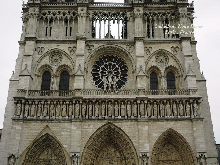 Cathédrale Notre Dame Paris , France 