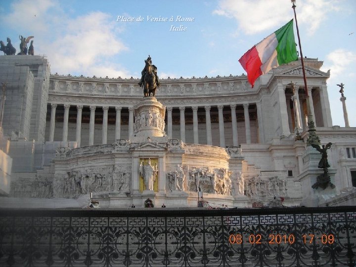 Place de Venise à Rome Italie 