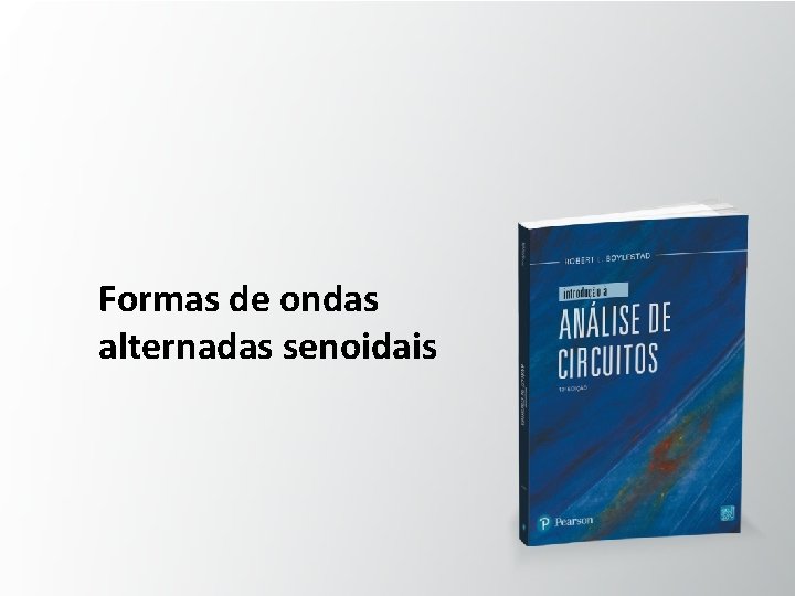 Formas de ondas alternadas senoidais 