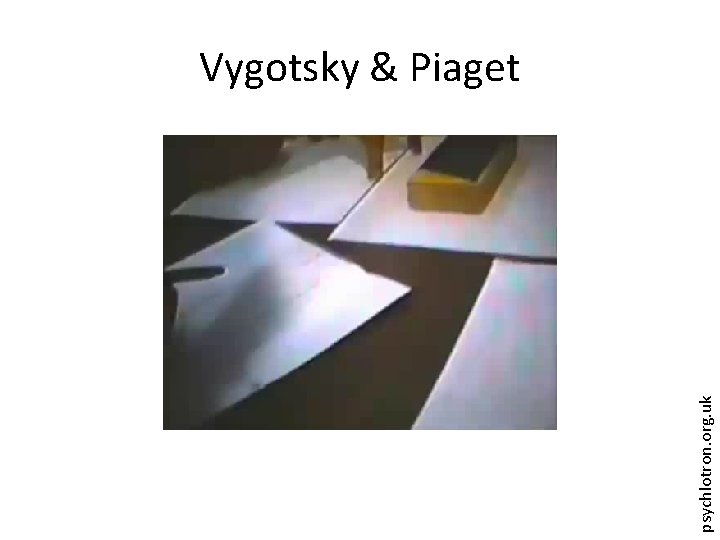 psychlotron. org. uk Vygotsky & Piaget 