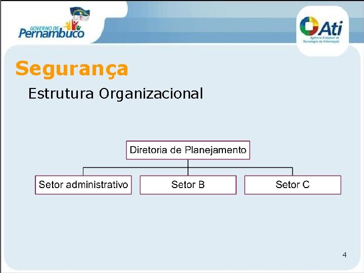 Segurança Estrutura Organizacional 4 