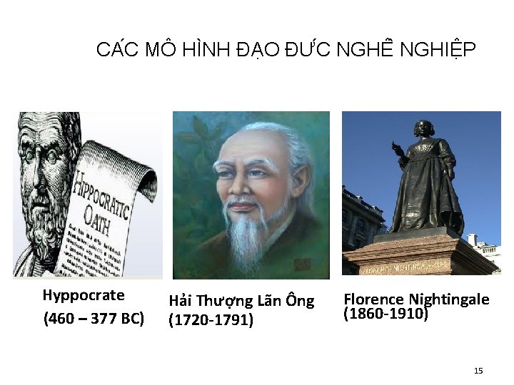 CA C MÔ HI NH ĐA O ĐƯ C NGHÊ NGHIÊ P Hyppocrate (460