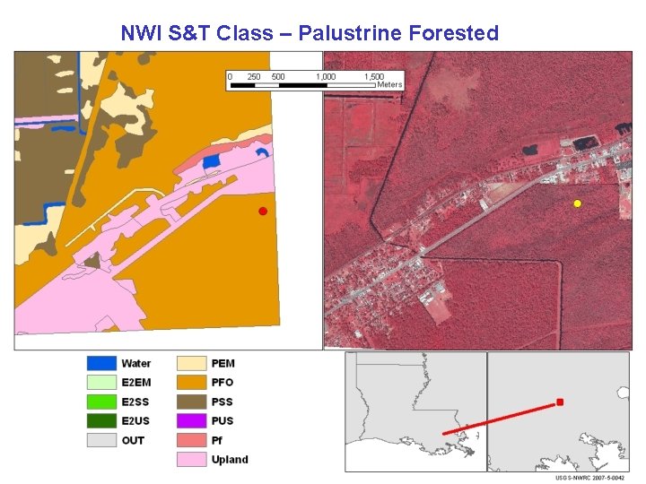 NWI S&T Class – Palustrine Forested 