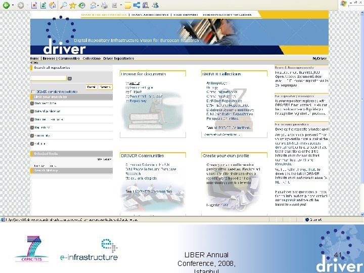 LIBER Annual Conference, 2008, 41 