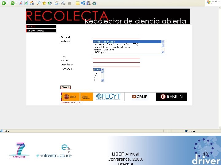 LIBER Annual Conference, 2008, 43 