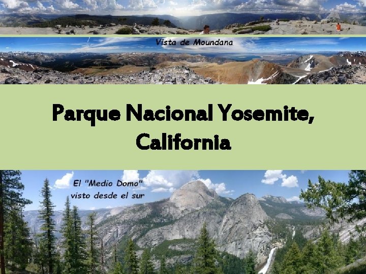 Parque Nacional Yosemite, California 