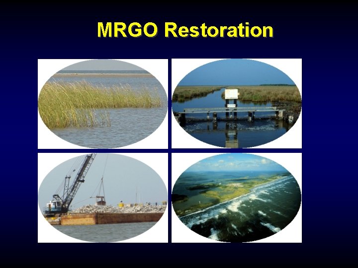 Malgo Rivers Closing the Mississippi River Gulf Outlet MRGO Environmental