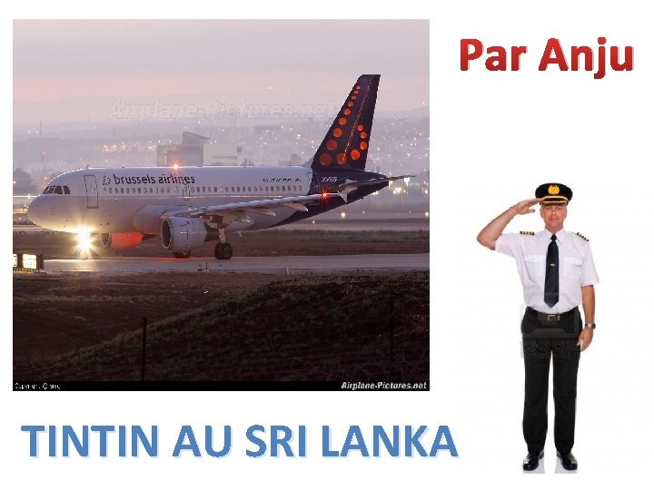 Par Anju TINTIN AU SRI LANKA 