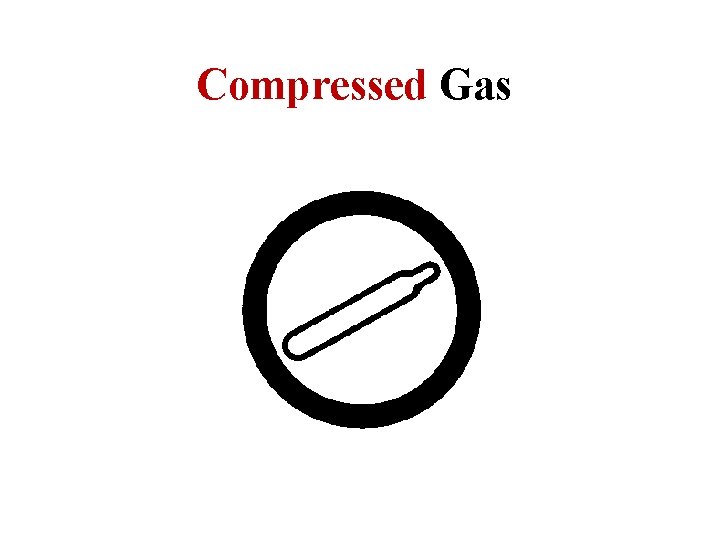 Compressed Gas 