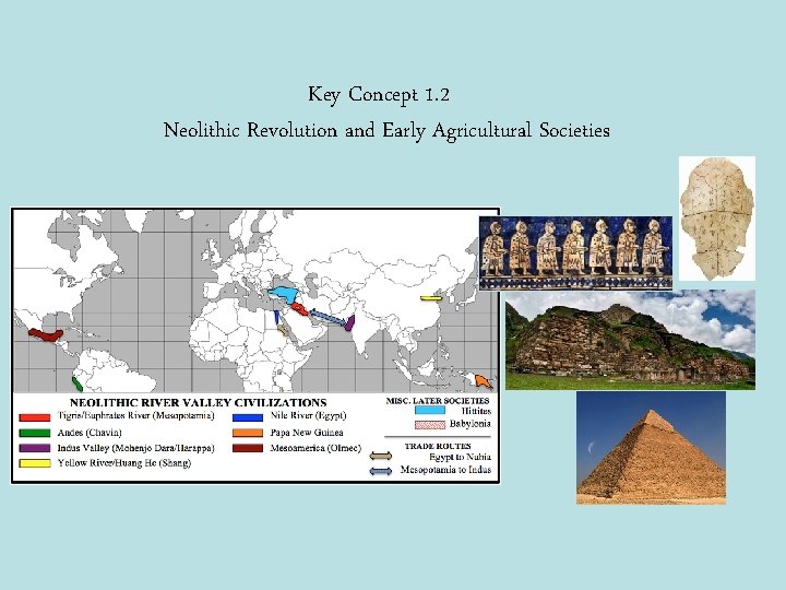 Key Concept 1. 2 Neolithic Revolution and Early Agricultural Societies 
