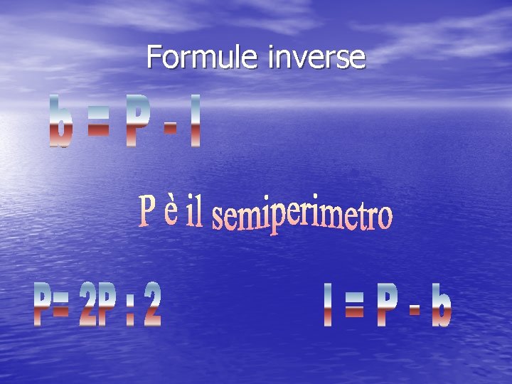 Formule inverse 