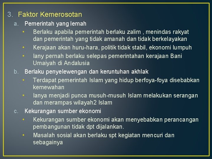 Pengenalan Bab 2 Tamadun Islam Pandangan Semesta Tamadun